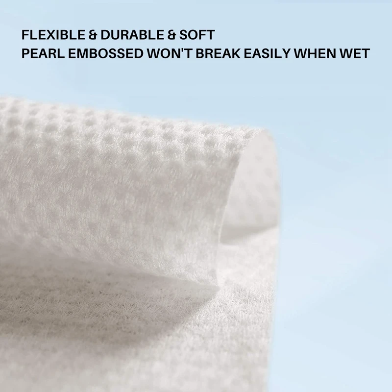 100PCS Disposable Wash Face Towel, Clean Face Towel, Make Of Cotton, Remove Makeup Towel, Wash Facial Tissue - Image 5
