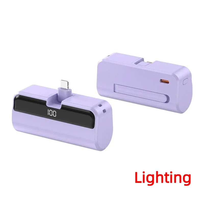 ROMOSS 500000mAh Mini Capsule Power Bank Draagbare grote capaciteit Supersnel opladen Externe batterij voor iPhone Samsung Nieuw