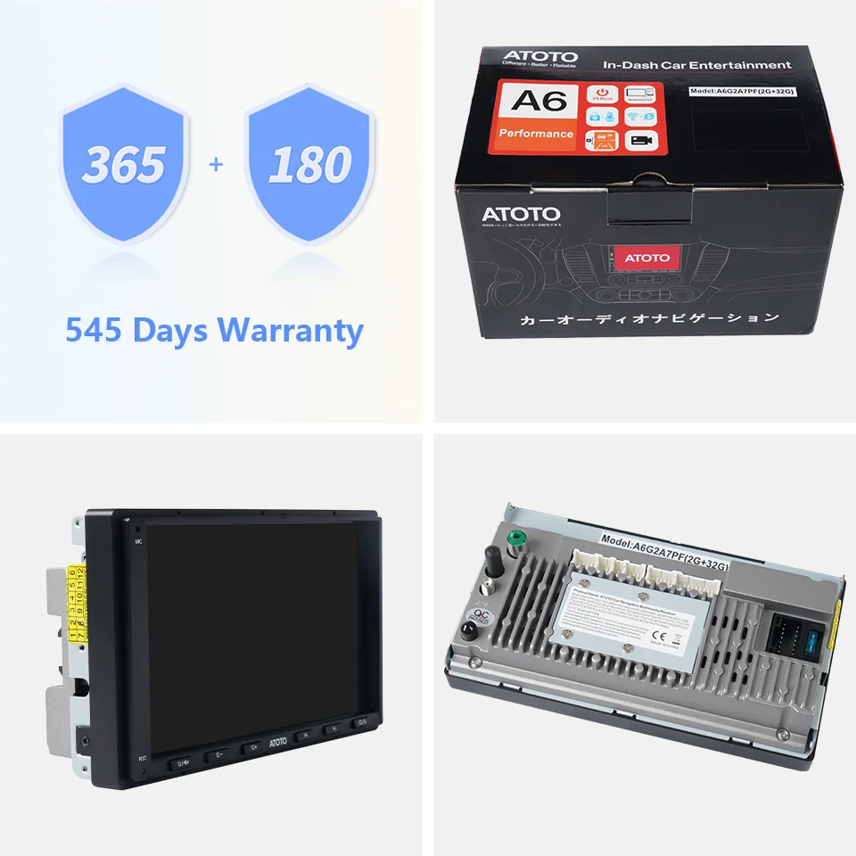 ATOTO ディスプレイオーディオ　A6G2A7PF 7インチ　2DIN A6G2A7PF 7インチ 2G+32G 2DIN カーナビ – ATOTO JP Store 公式店