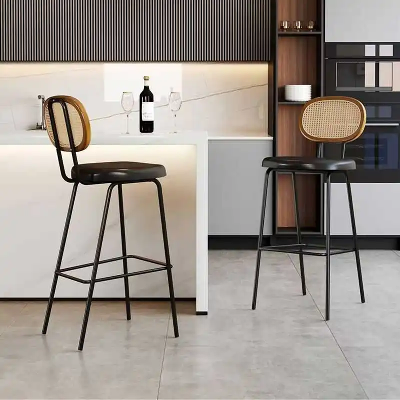 

Reception Party Bar Chairs Designer Island Single Unique High Chairs Ergonomic Relaxing Taburetes Altos De Cocina Home Furniture
