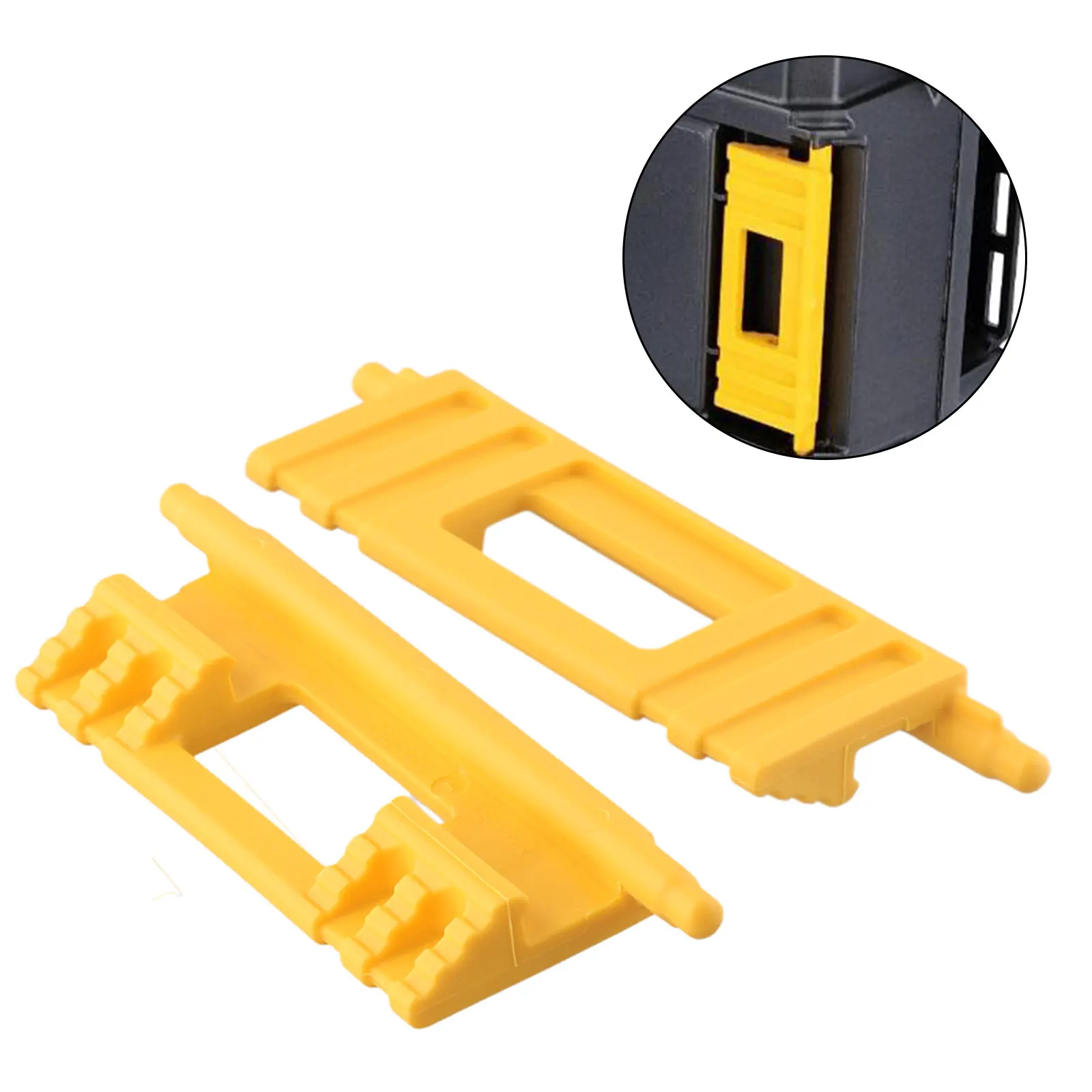 Soften Under Heat High Quality Material Toolbox Clips Latch Practical 2 Pcs Can Deform For All TOUGHSYSTEM Cases