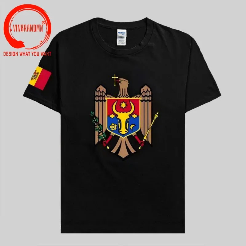 Moldova Moldovan MDA MD men t shirt fashion 2023 Jerseys nation team 100% cotton t-shirt fitness brand clothing tees summer Tops