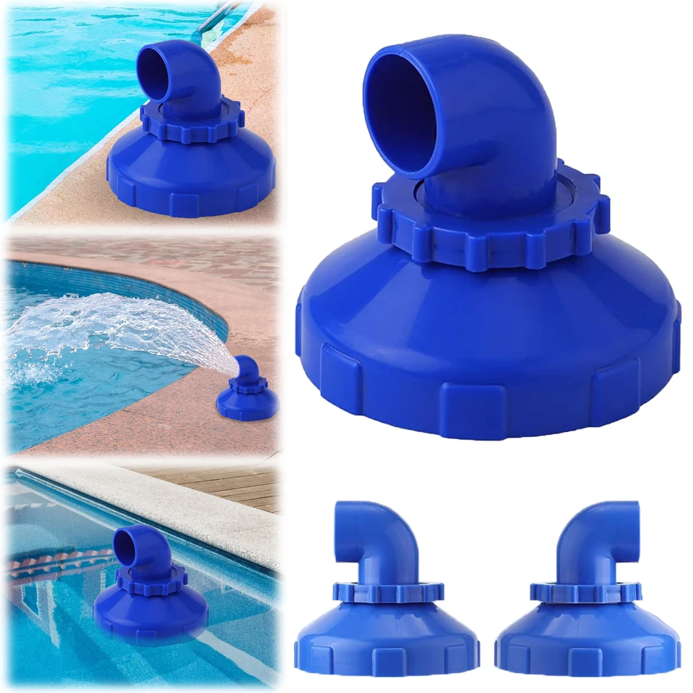 1/2/3PCS Pool Jet Nozzles  360 Degree Rotation Jet Nozzles Plastic Pool Return Nozzle Pool Jet Nozzle Replacement Pool Accessory