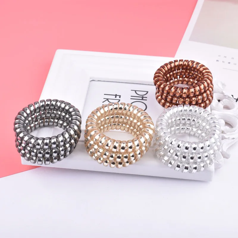 Hair Accessories for Women Hair Ring Rope Traceless Girls Gum Springs Elastic Hairbands Headdress Hair Ties Rubber Bands