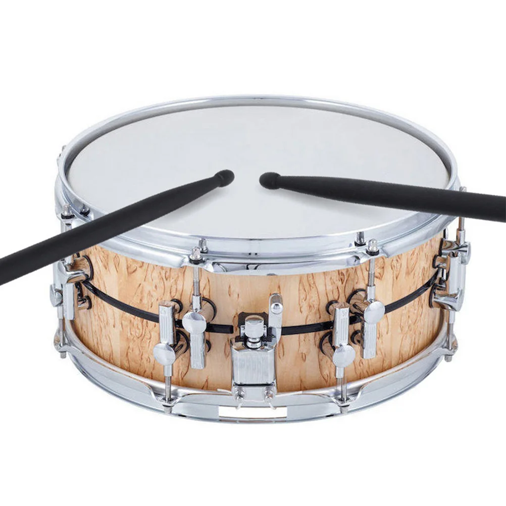 1 par 5a baquetas de tambor de fibra de carbono durável suave sem rebarbas para jazz banda palco desempenho instrumento de percussão vara música