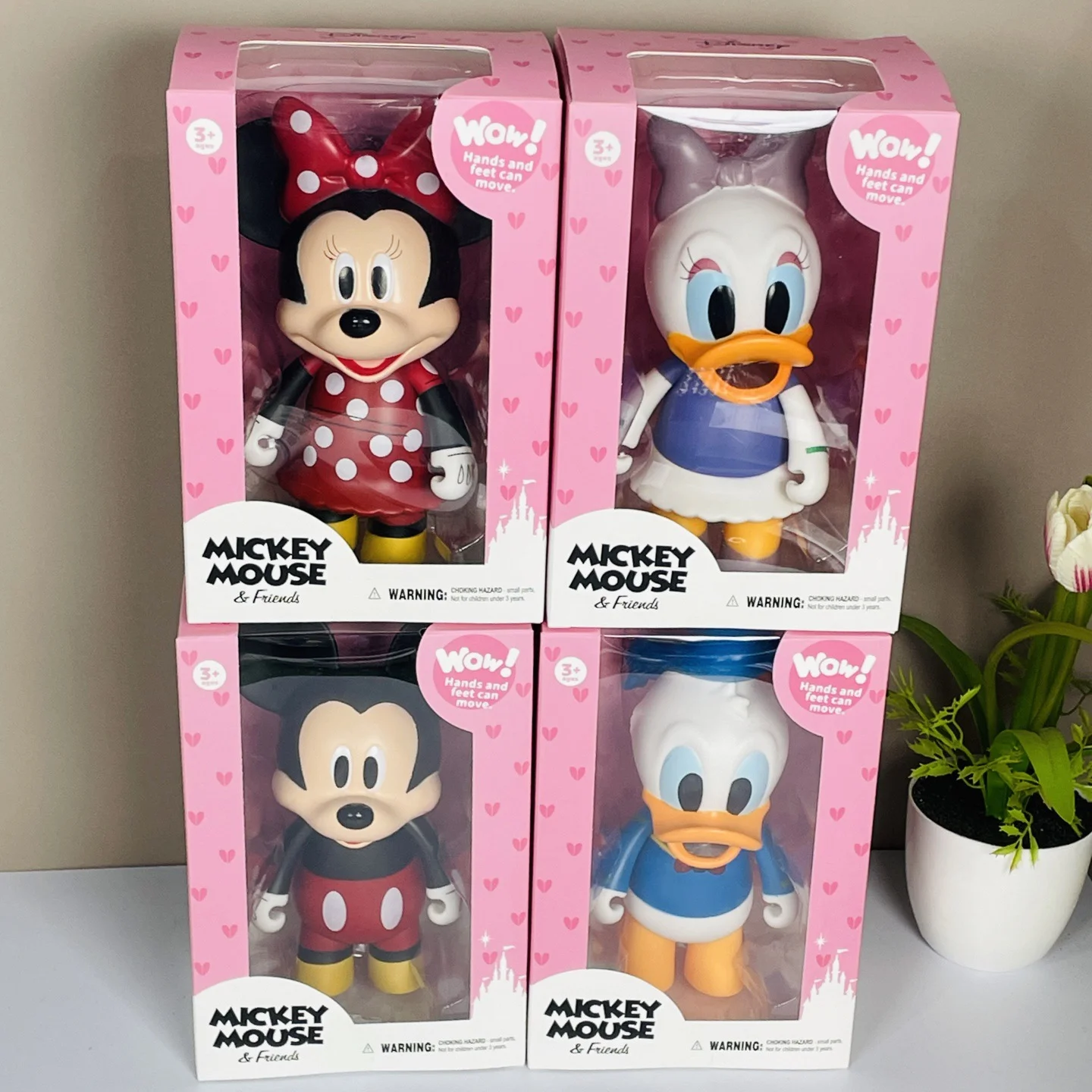 

Disney Pixar All-Stars Articulated Figures – Mickey & Friends Collectible Desk Decor Kids Birthday Gift Toy