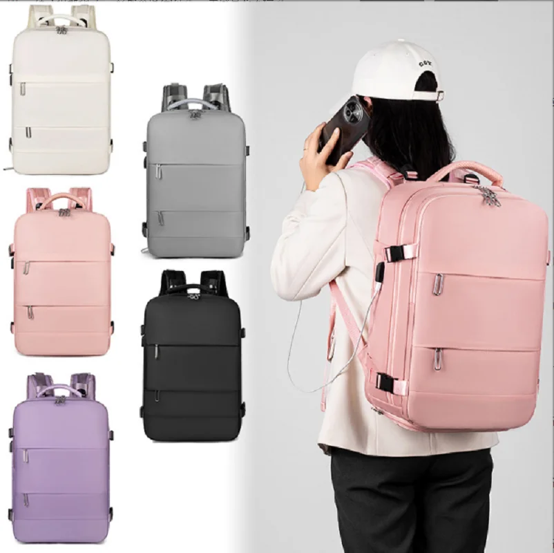 New Men Women's Large Capacity Waterproof Oxford Travel Backpacks Preppy Style School Bag Notebook Shoulder Bags Laptop Totes