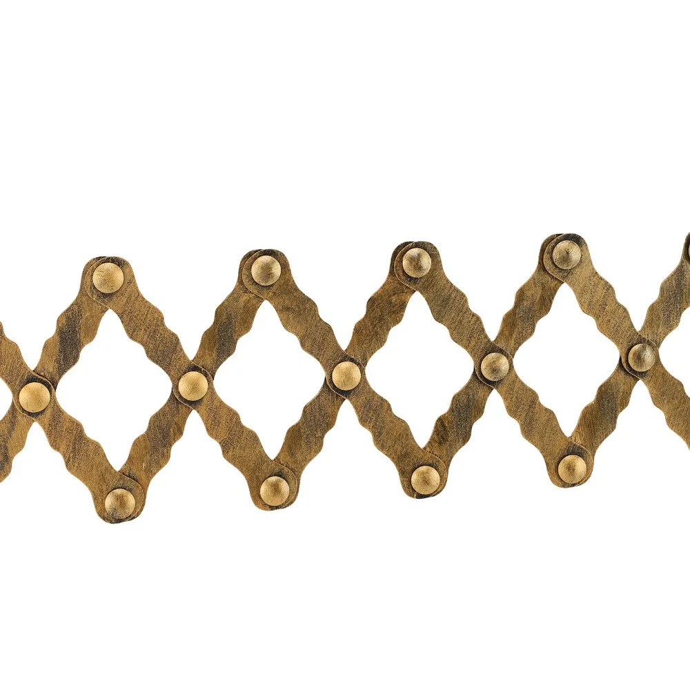Extendable Wall Candle Sconce Iron Accordion Design Extending Taper Candle Holder Wall Mounted Antique Bronze Finish