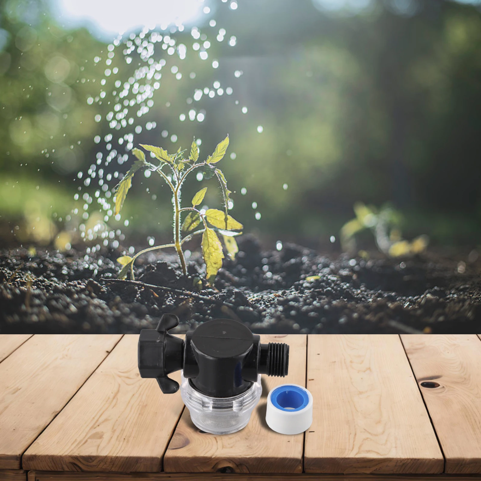 

Reliable Garden Water Filter 1PC Inline System Compatible with For BSP Ensures Solid Liquid Separation Effectively