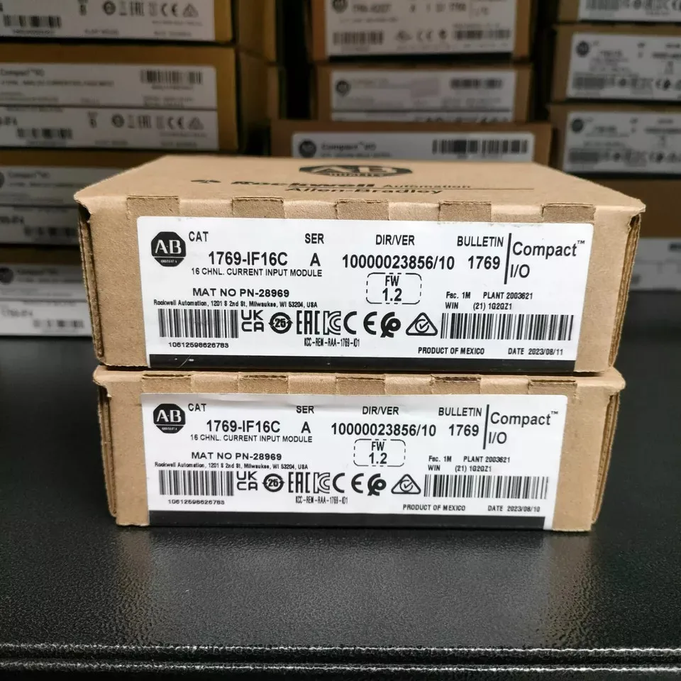

Новый герметичный AB 1769-IF16C SER A Компактный модуль ввода-вывода 16Pt A/I АКЦИЯ