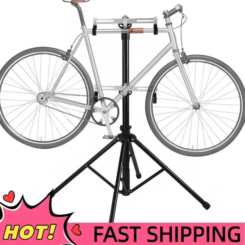 

Aluminum Alloy Parking Racks Space Saving Adjustable Arm Hook Bike Stand No Drilling Required for Apartment Bikes Safe & Secure