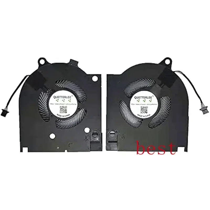 Replacement New Laptop CPU GPU Cooling Fan for DELL G15 5515 RTX30 Series Fan