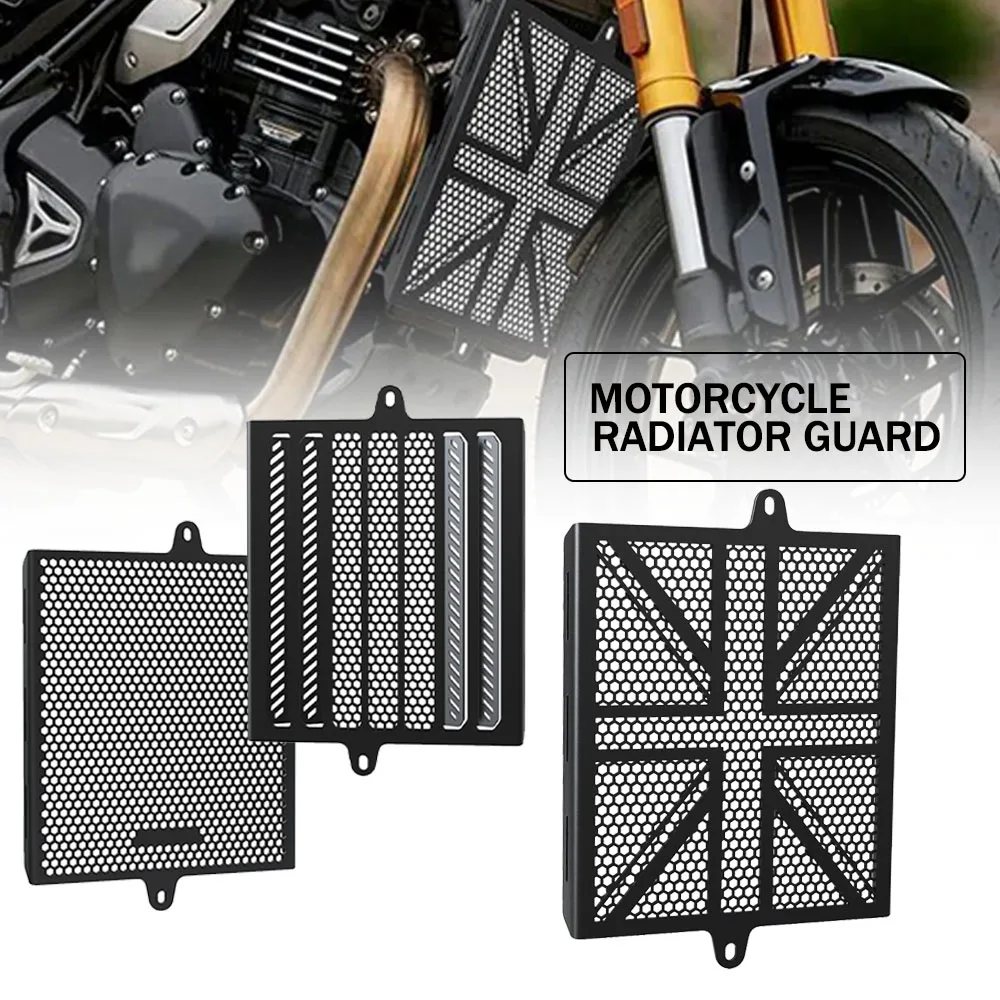 

Motorcycle Radiator Guard Grille Cover Protection For Scrambler 400 X 2024 2025 2026 Speed 400 Accessories Water Tank Protection