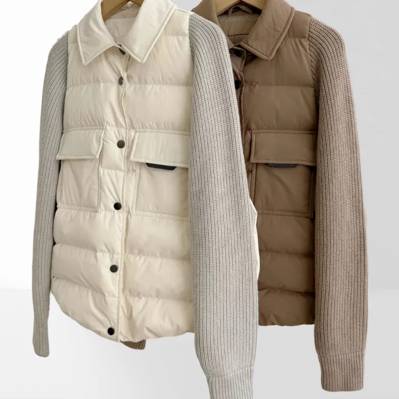 Elegant & Cozy Puffer Vest for Cold Weather Adventures Ultra Light & Warm Vest Jacket for Women's Winter Wardrobe AJ1805