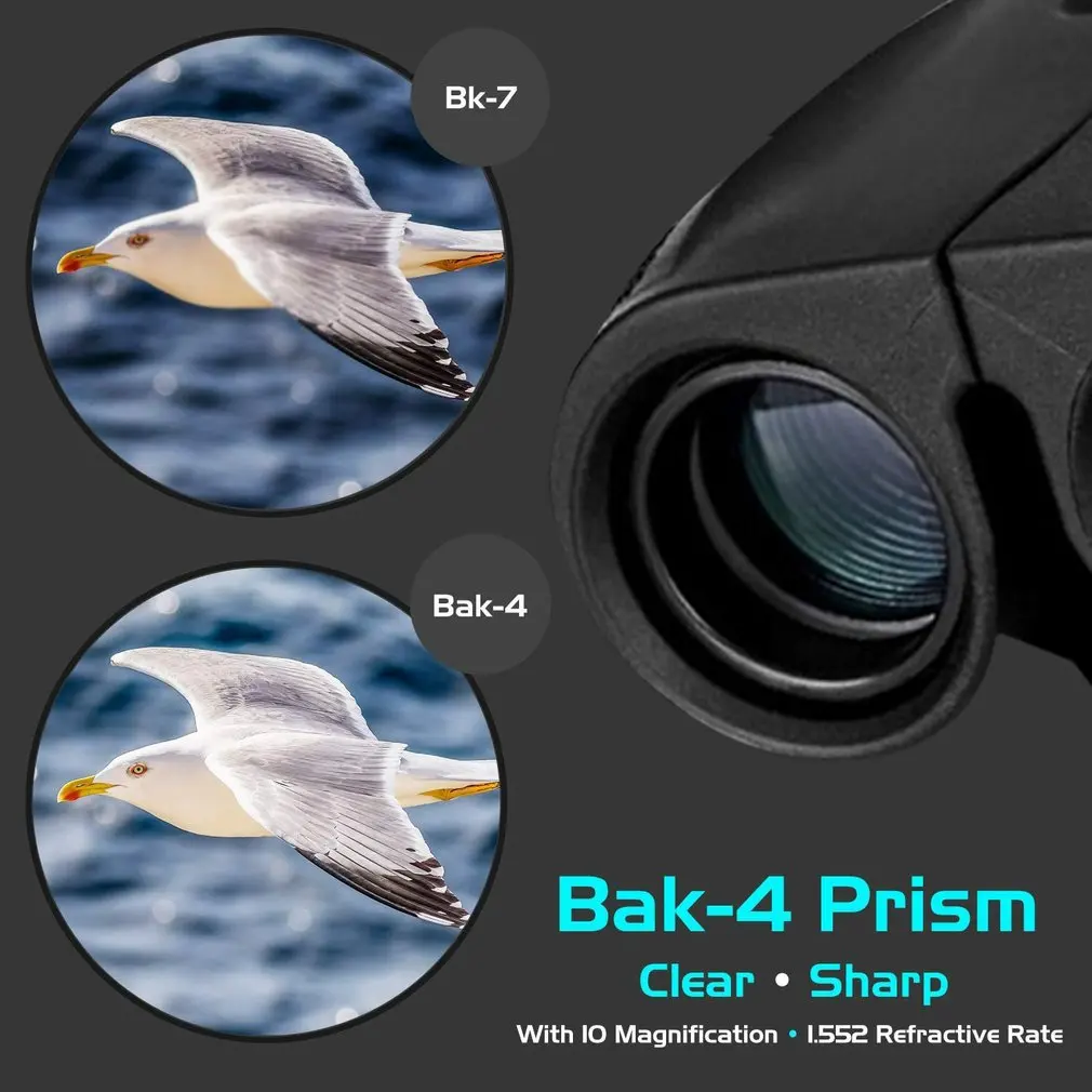 Obrázek 3: Přenosné dalekohled působnosti binoculars odborný binoculars 10x25 BAK4 hranol vysoký napájené binoculardropshipping velkoobchod