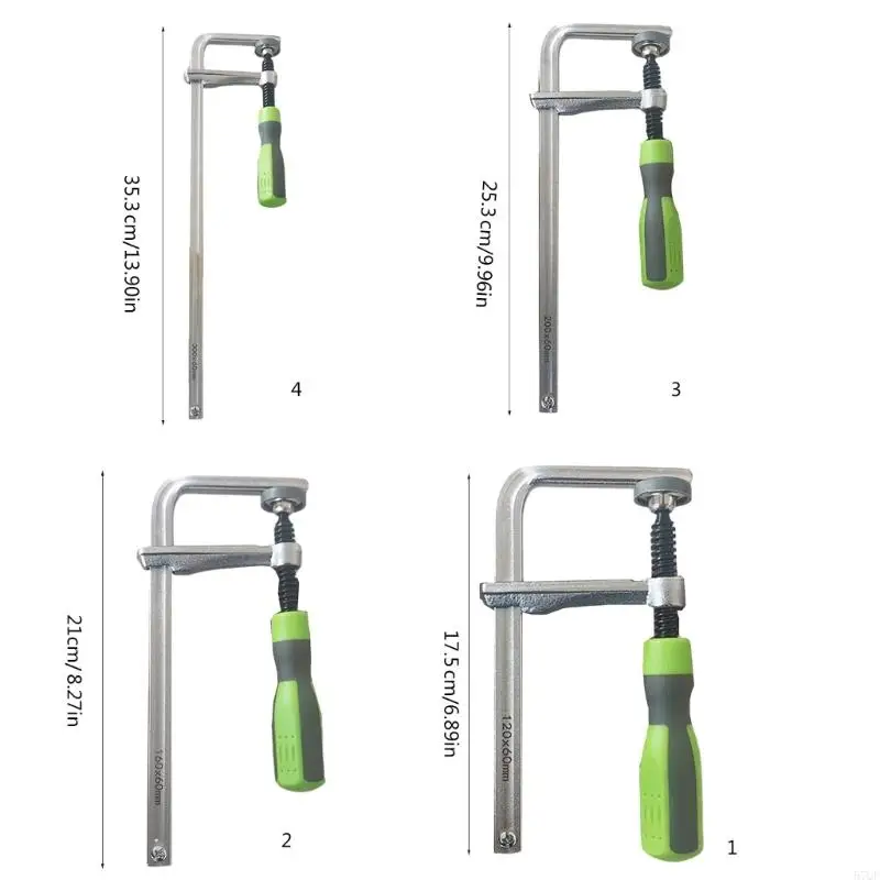 57qf Workbench Guida Guida morsetto Clip a pezzi a cottura a vite rapida Velocchi lavorazione del legno Regolabile per per