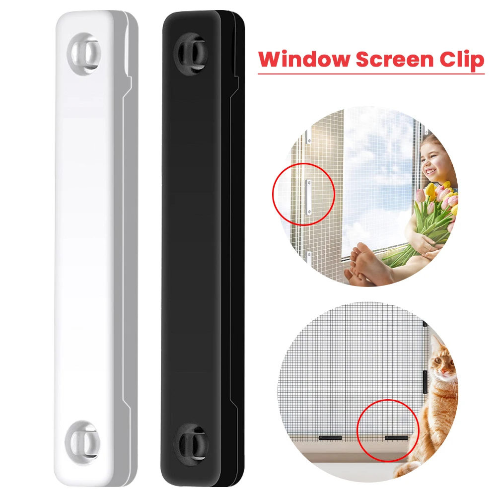 Window Screen Magnetic Clip Rust-proof Insect Protection Window Screens Buckle DIY Punch Free Household Accessories