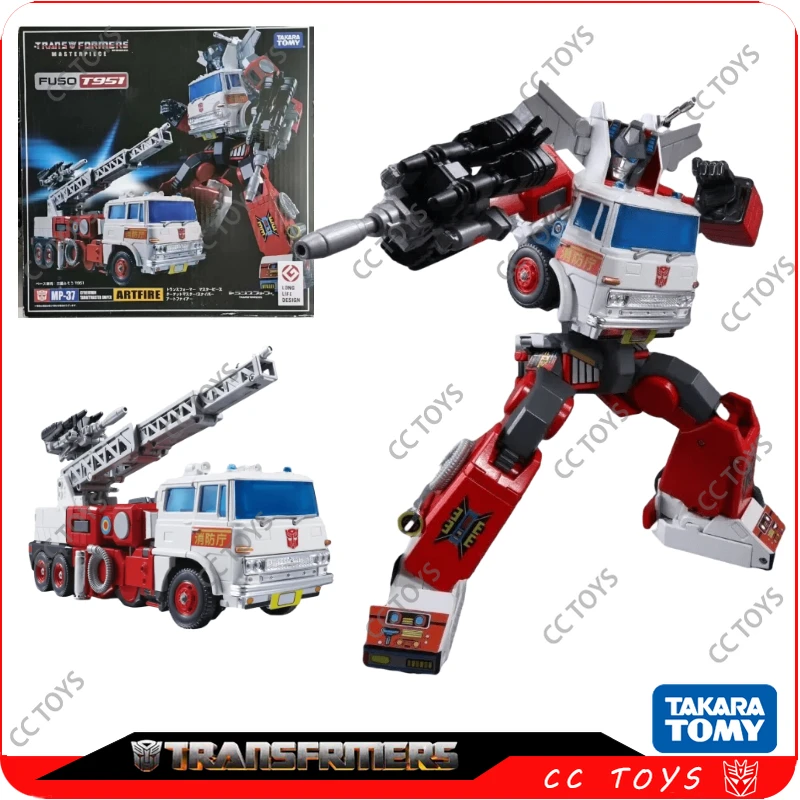 In stock Takara Tomy Transformers Toy Masterpiece Series MP-37 Artfire Action Figure Robot Collection Hobby Children's Toy