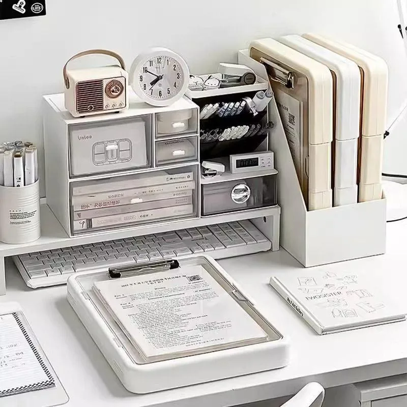 แฟ้มเอกสารอเนกประสงค์ A4 - แฟ้มใสสำหรับจัดเก็บเอกสาร แผ่นรองเขียนสำหรับนักเรียน แฟ้มเก็บข้อสอบ สะดวกสบาย