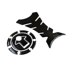 For KTM Duke 125 200 390 RC125 RC200 RC390 1290GT Motorcycle Carbon Fiber Fuel Tank Protector Decals Oil Cap Cover Pad Stickers