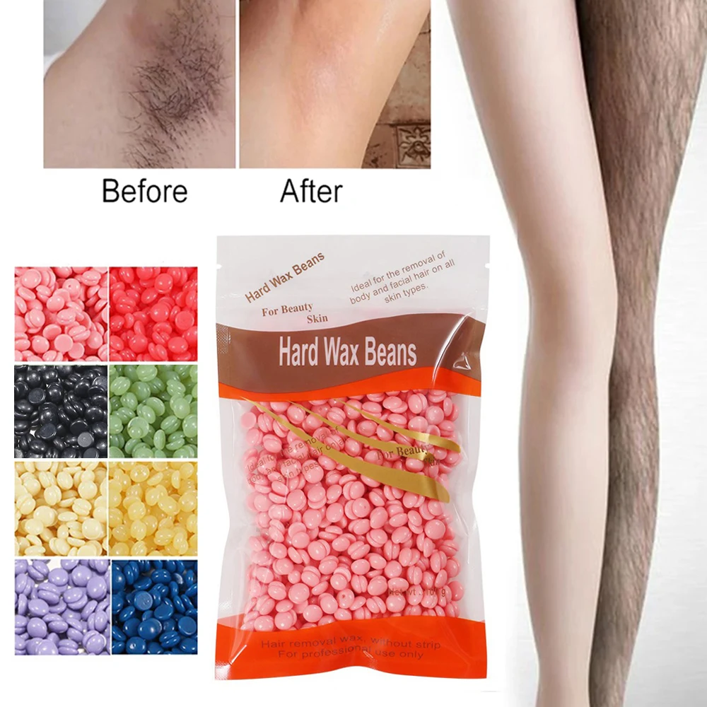 100g Woman Epilator Wax Face Hair Bikini Removal Wax Body Beauty Wax For Depilation Painless Depilatory No Strip Film Hard Wax