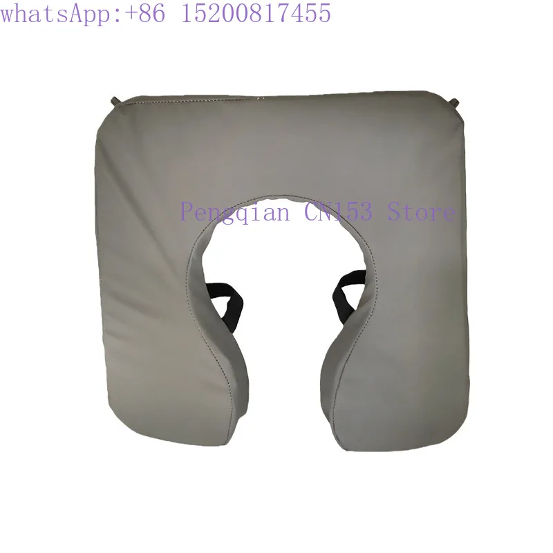 Nursing, thickened toilet chair, seat cushion, bed rest, no inflation and decompression seat cushion, air fiber seat cushion
