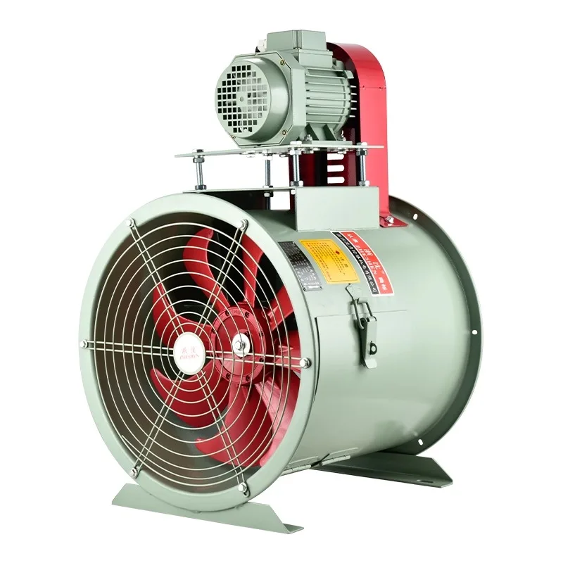 

KT40 external motor axial flow fan high temperature spray paint room dedicated pipeline water curtain industrial fan dust