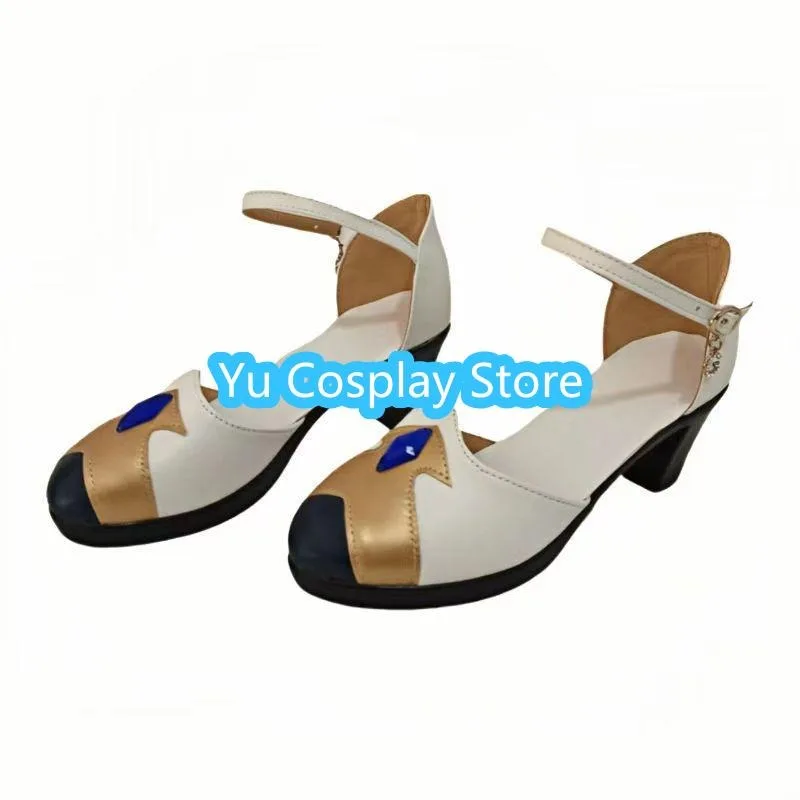 

Yu Cosplay Store Of Legends Crystal Rose Gwen Prestige Cosplay Boots Anime Cosplay Shoes Boots Halloween Costumes Props