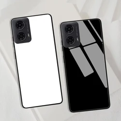 Tempered Glass Hard Cover For Motorola Moto Moto G Play G STYLUS 5G 2023 Power 2022 edge 40 Neo Case Marble Funda Coque Cover