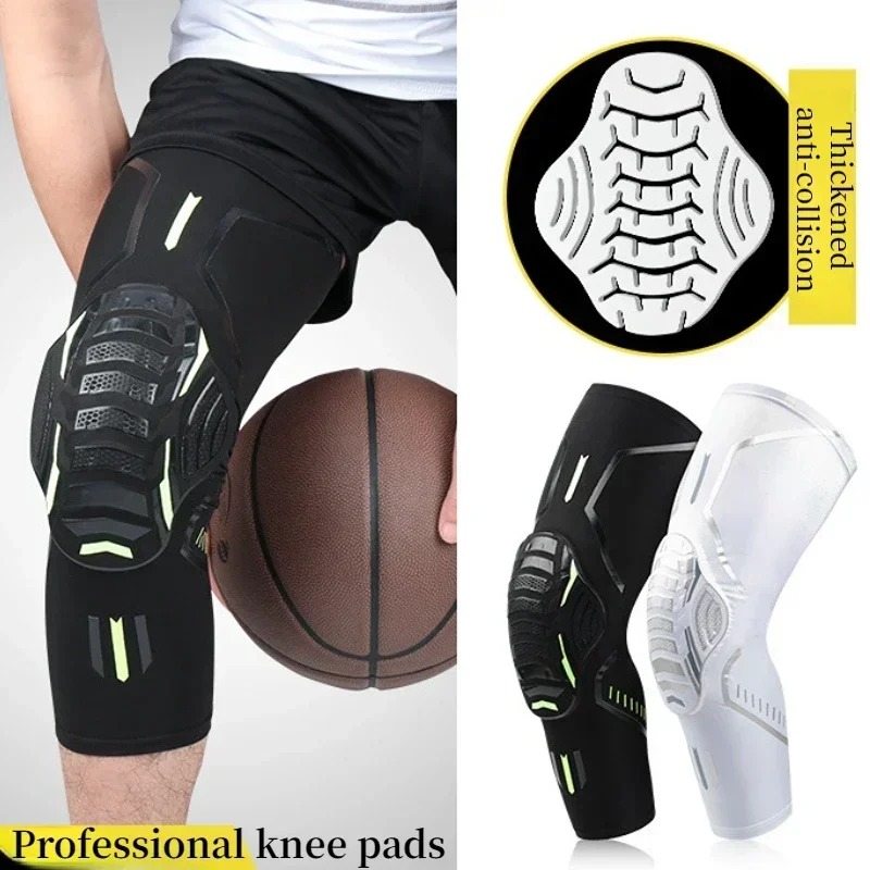 1PC Sports Knee Brace Compression Support Shockproof Pads Breathable Running basketball Arthritis Joint Pain Relief Knee Sleeve