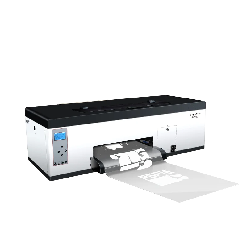 2024 New Sublimation Dtf Printer 30mm 33mm Width T Shirt Printing Machine to Film Print More Smoothly High Quality Chain
