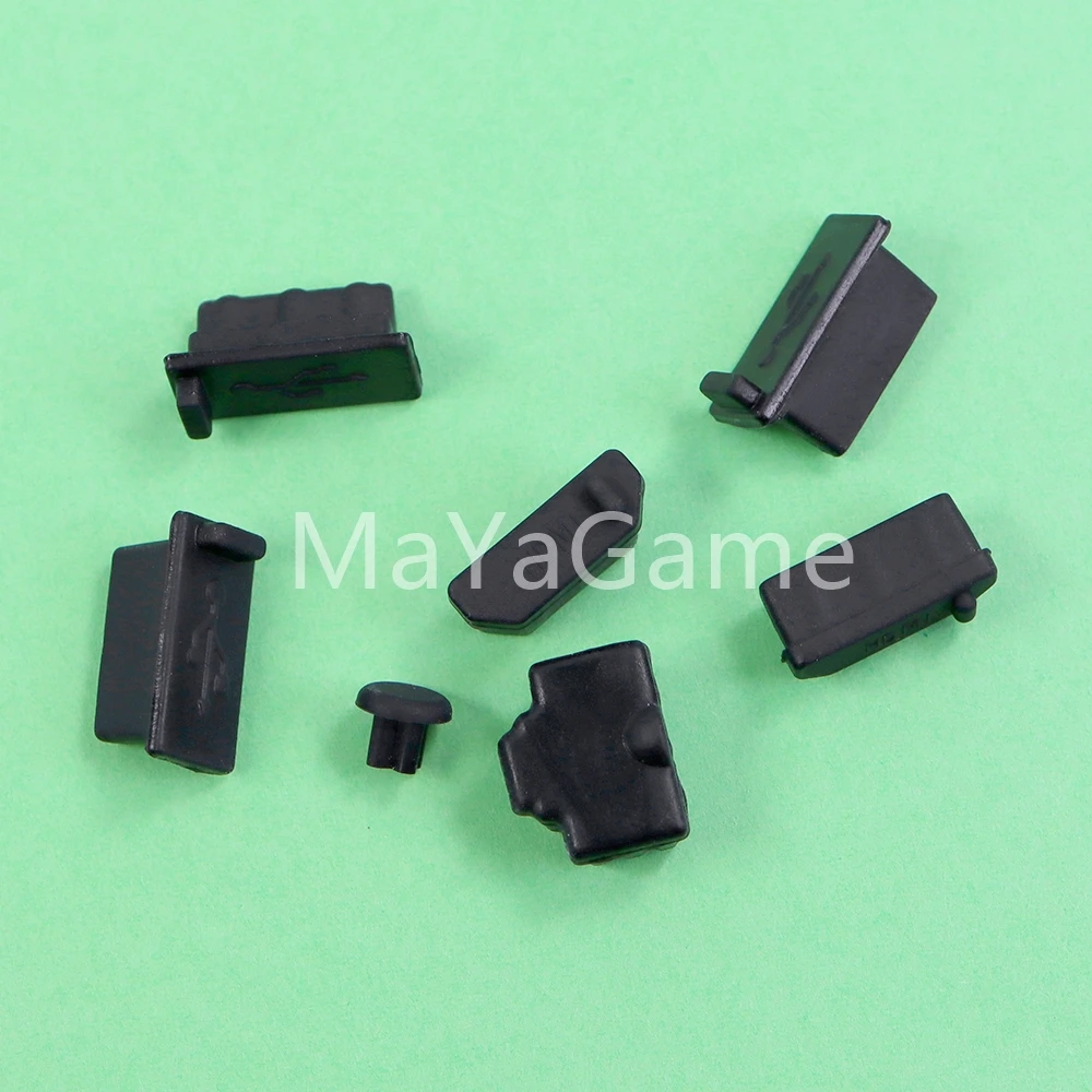 10 комплектов для игровой консоли Xbox One X XBOXONE S, силиконовые комплекты пылезащитных упаковок «сделай сам», предотвращающий чехол, сетчатый разъем, пробка