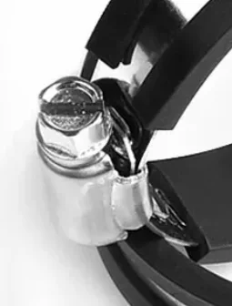 Argon arc welding ceramic nozzle, general argon arc welding gun ceramic nozzle accessories, complete with mesh connection body,