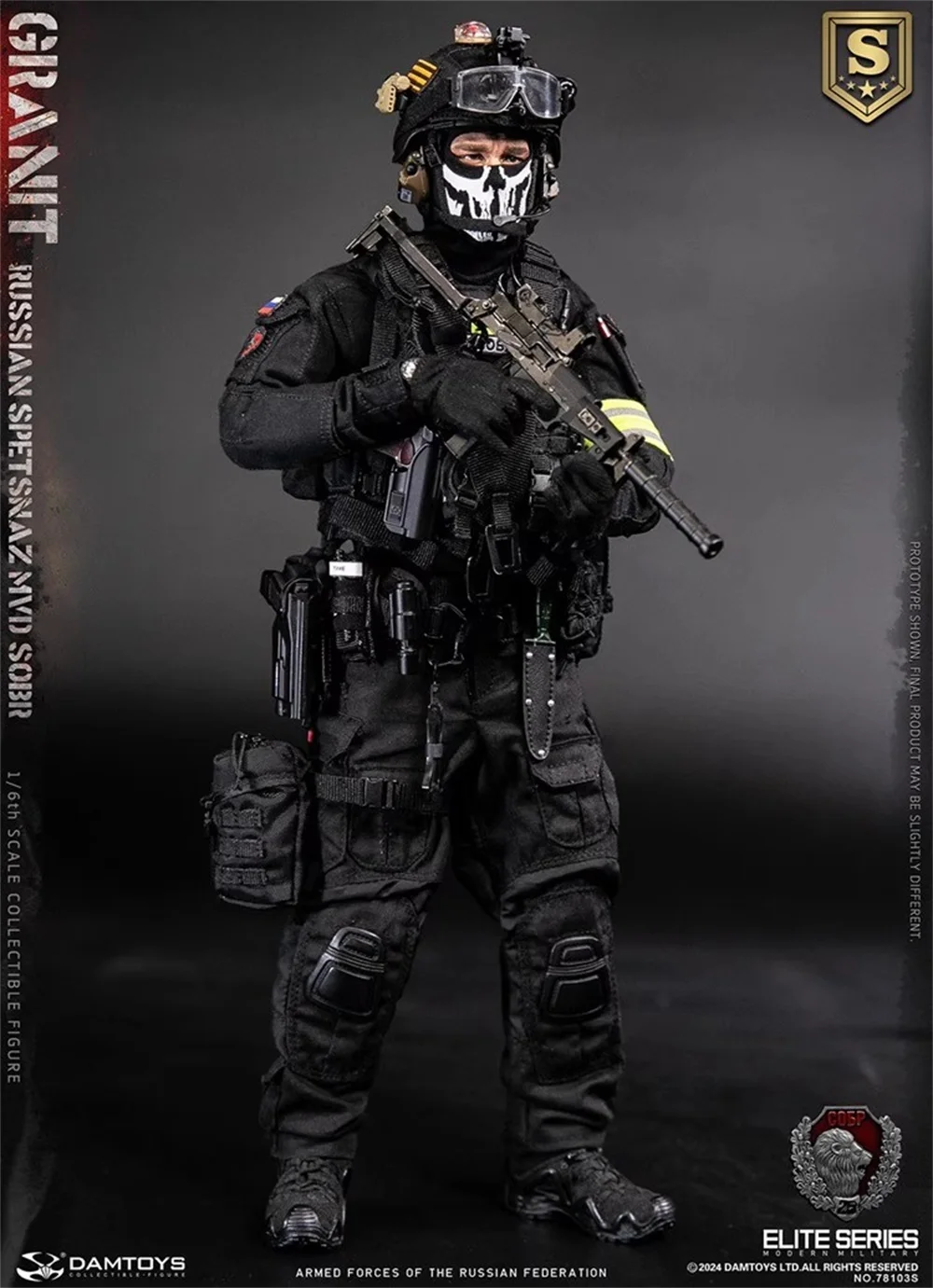 DAMTOYS DAM 78103S Special Edition Russische männliche Puppenfigur Komplettset Bewegliche Actionfigur 12" Geschenk für Fans Sammeln 1/6