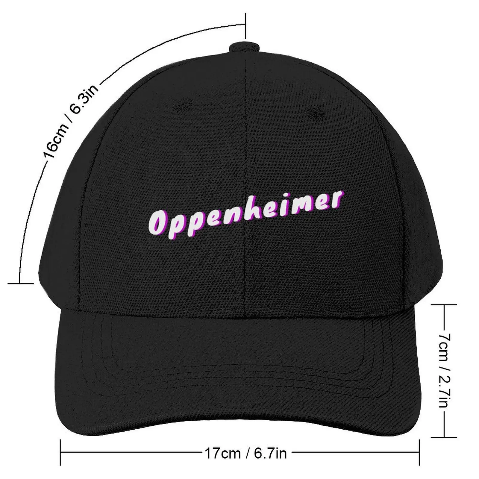 Oppenheimer, Barbenheimer Baseball Cap Anime Trucker Hat Women's Beach Men's