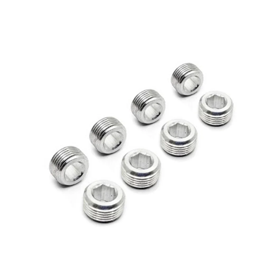 8Pcs HSP 1:10 RC car 02152 M5 Metal Ball-Head Screw or Nut For 1/10 1:10 RC Model Car 94122 94166 94155 94177 94188