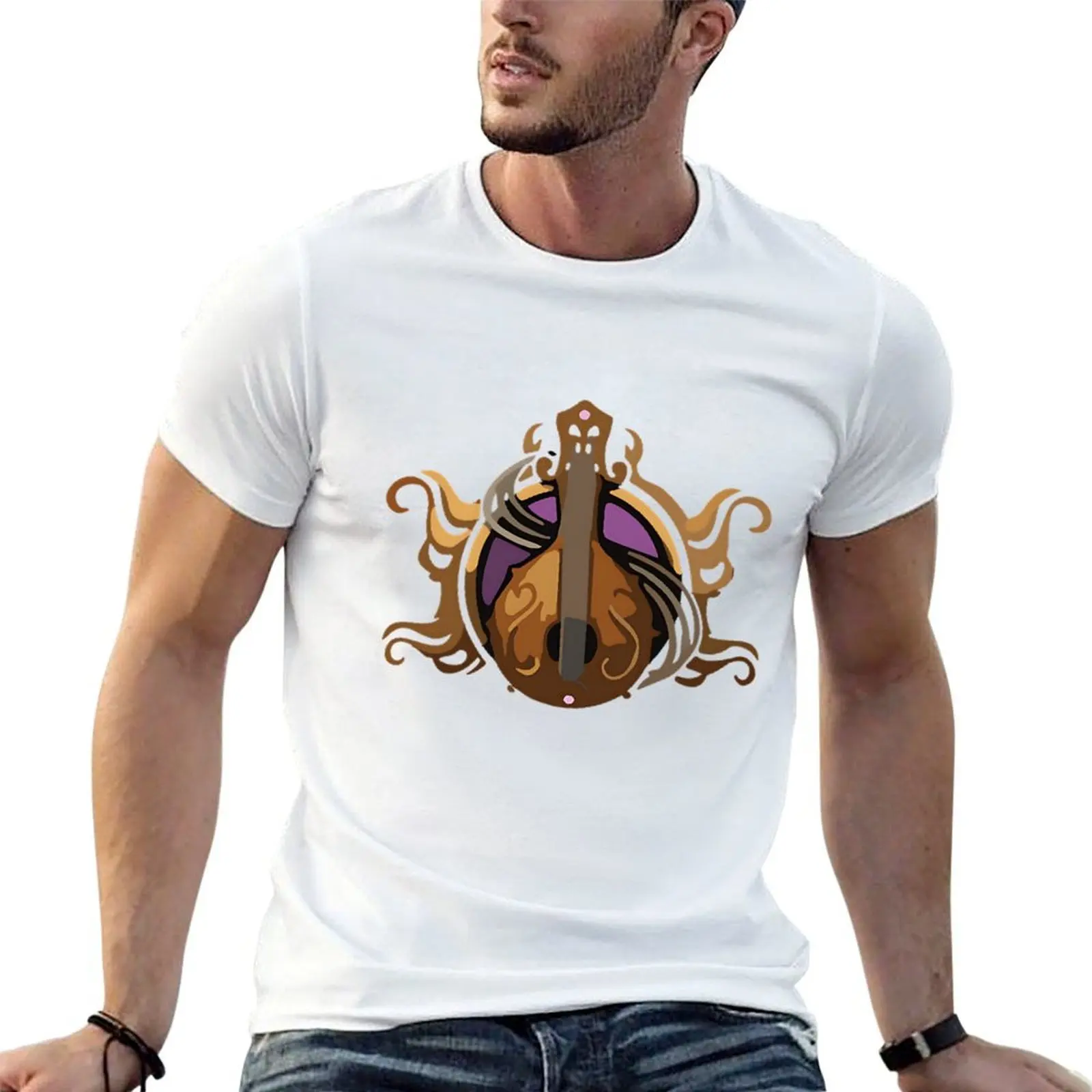 

tshirt graphic t shirts man casual Bard for T-Shirt 100% shirt man t cotton BG3 Badge