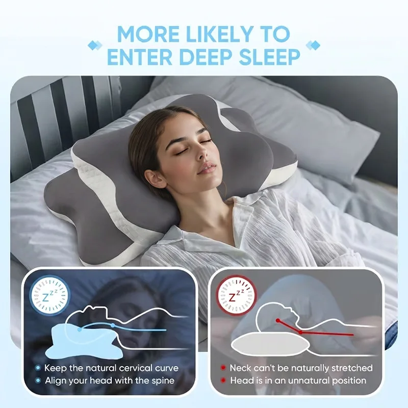 butterfly-memory-pillow-tk-memory-foam-zero-pressure-cervical-neck-pillow-temu-breathable-slow-rebound-high-low-pillow