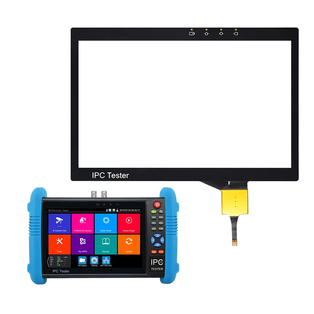 IP Camera Tester Touch Screen Display IPC1800ADH Plus IPC9800 Tester Screen IPC CCTV Tester Screen Repair 4K Tester LCD Screen