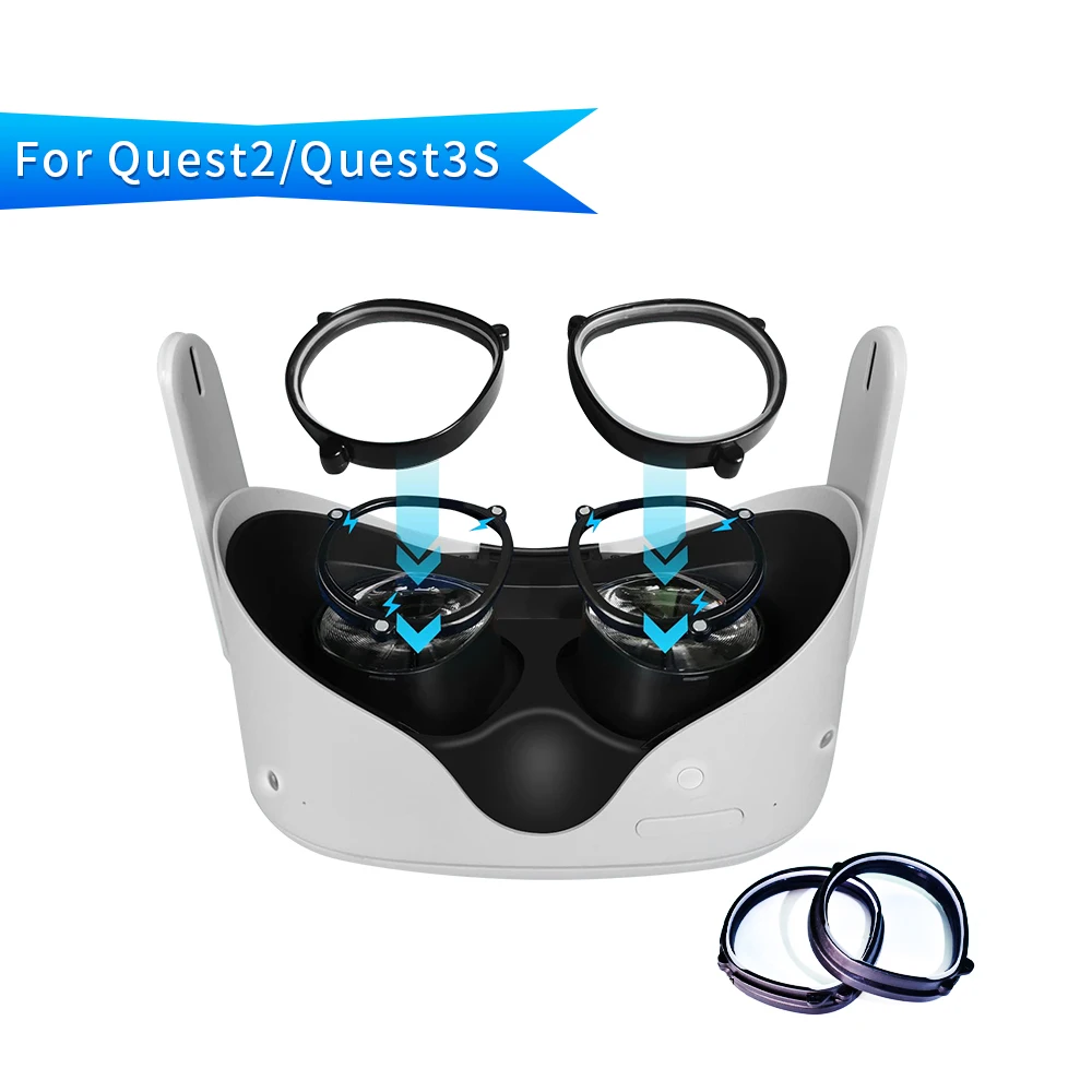 

For VR all-in-one Oculus Quest2 and Meta Quest3S myopia lens accessories