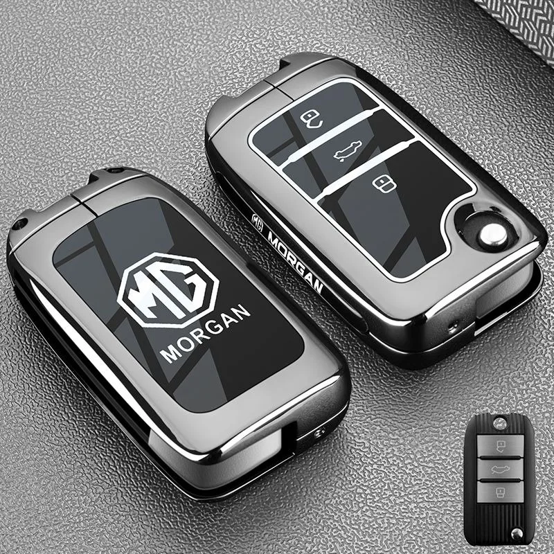 سبائك الزنك سيارة مفتاح بعيد حامي غطاء قذيفة ل Roewe RX5 MG3 MG5 MG6 MG7 MG ZS GT GS 350 360 750 W5 اكسسوارات
