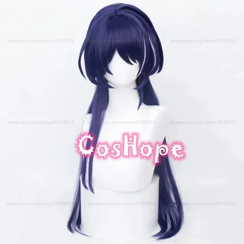 

COSda@HSR Acheron Cosplay Wig 70cm Long Straight Wig Purple White Wig Cosplay Anime Cosplay Wigs Heat Resistant Synthetic WigsCO