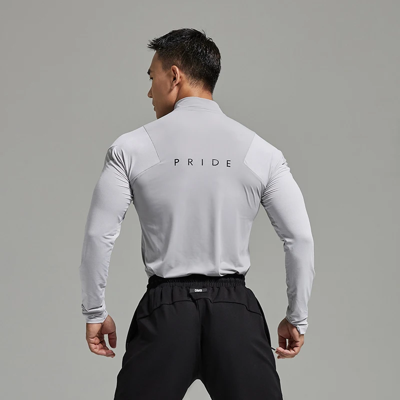 OMG Tight Clothing Training Clothing Breathable Long Sleeve T-shirt High Elastic Sports Fitness