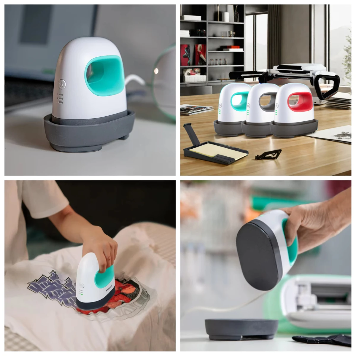 

WJW Portable Hobby Machine Hand Held Mini Heat Press Machine