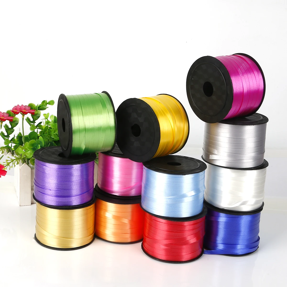 100yds 5mm Wholesale Wedding Supplies Balloon Ribbon Binding Balloon Rope Balloon Ribbon Binding DIY Party Balloon Decoration Pa