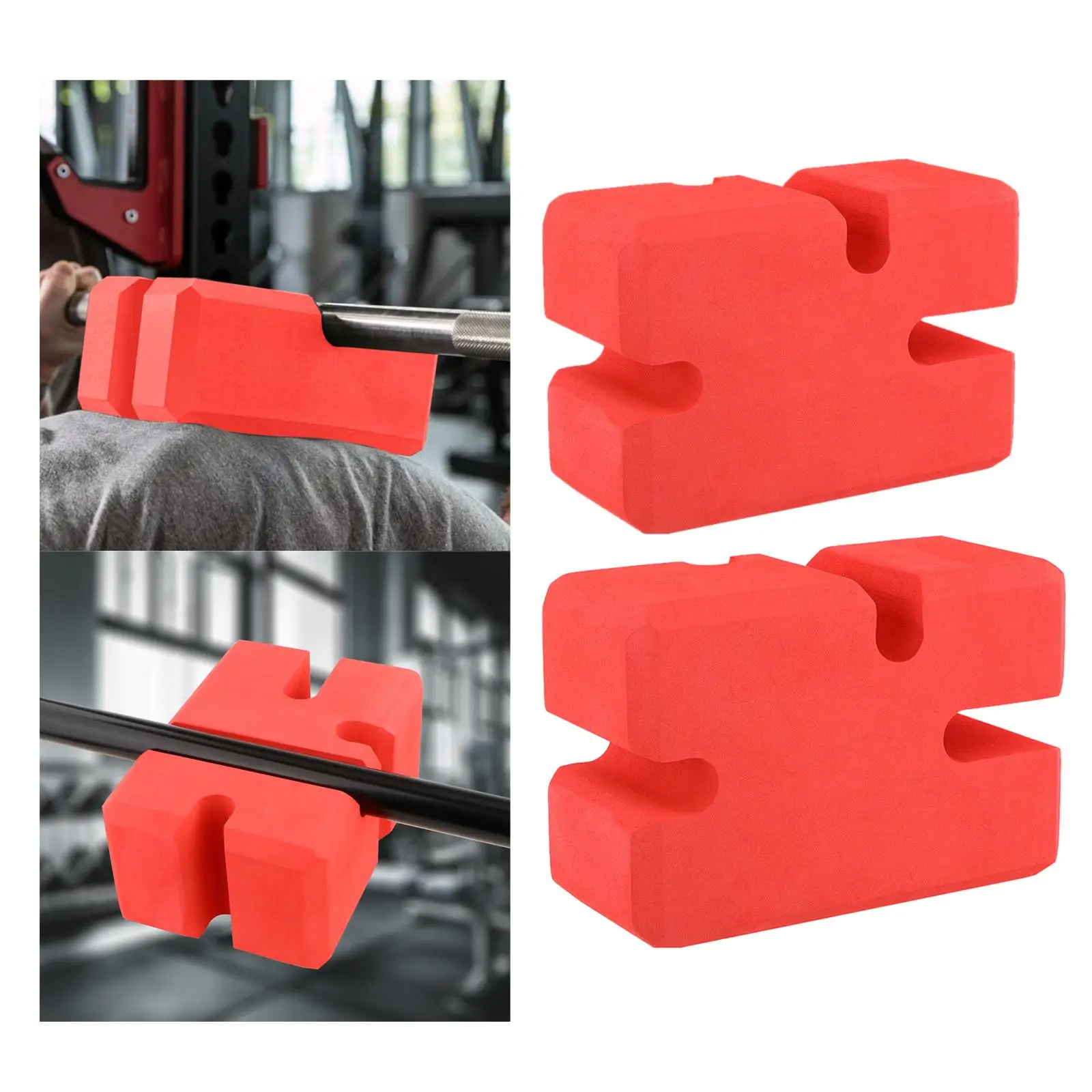 EVA Bench Press Block Gym Board for Weightlifting Bodybuilding Multiple Angles Single Training Barbell Bench Press Foam Blocks