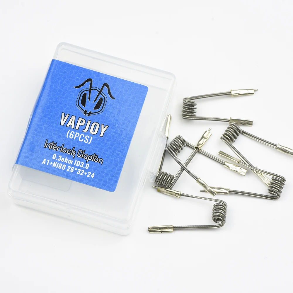 5Type Ni80 Resistance Wire Clapton Parallel /Interlock Clapton /Alien 0.3ohm Fused Clapton Twisted 0.45ohm Alien Clapton 0.24ohm