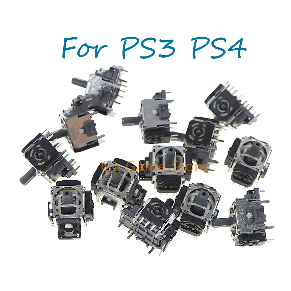 60pcs Original 3Pin 3D Joystick For PlayStation PS3 PS4 Controller Rocker Analog Thumb Stick Sensor Module