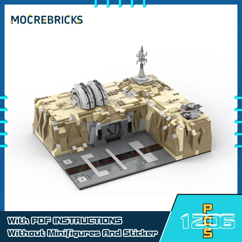 

MOC-231551 Space Series Modular Base V1 Architecture Model Building Blocks Creative Expert Show Bricks Children's Toys Gifts