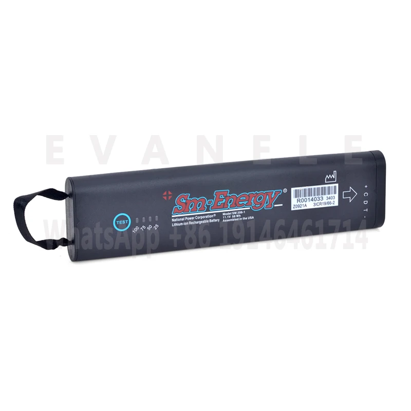 SM201-6 capacity 5200mAh 11.1V Li ion battery, suitable for Anritsu MT9083, MT9083A, OTDR optical time-domain reflectometer